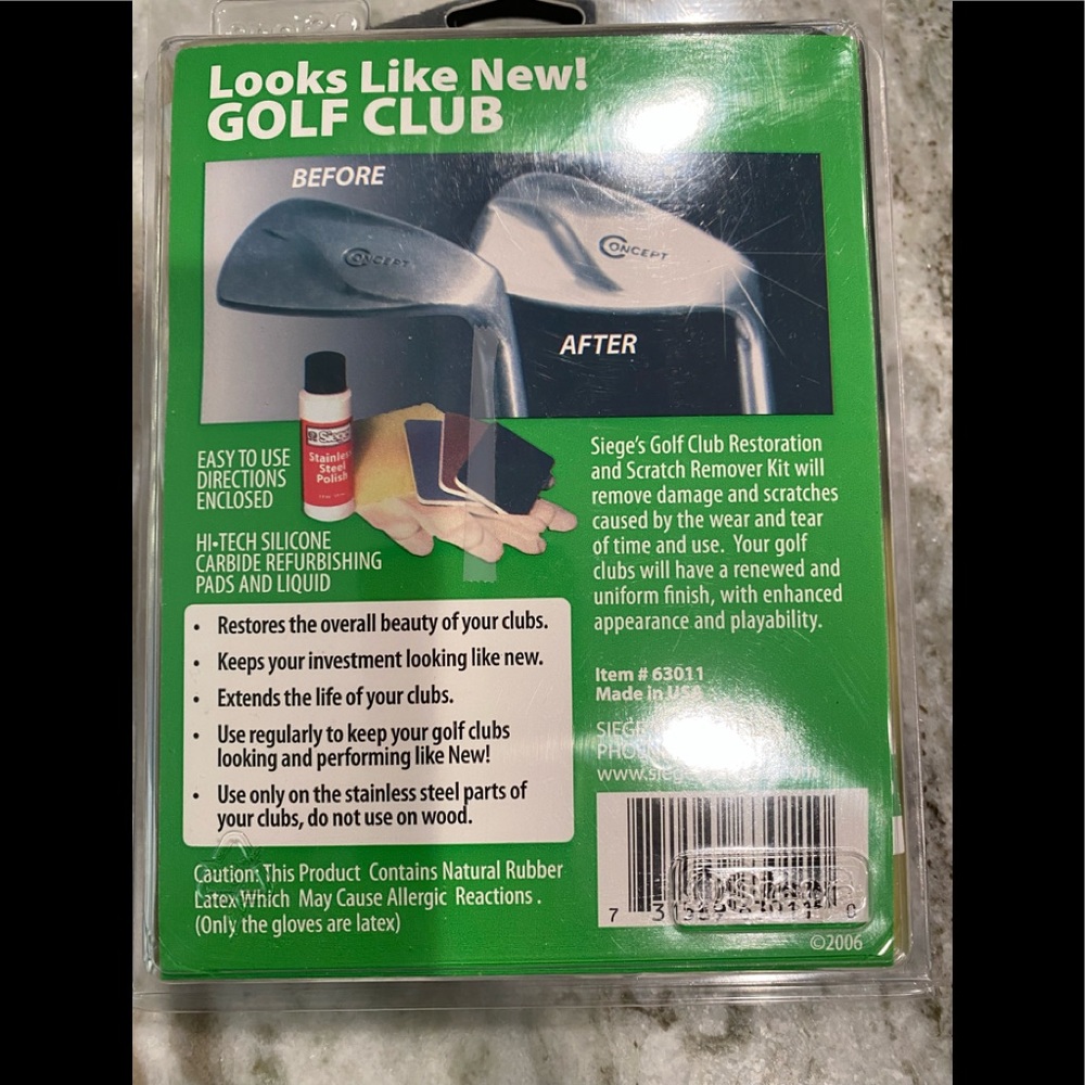 Golf Club Scratch Remover - Picture 5 of 5